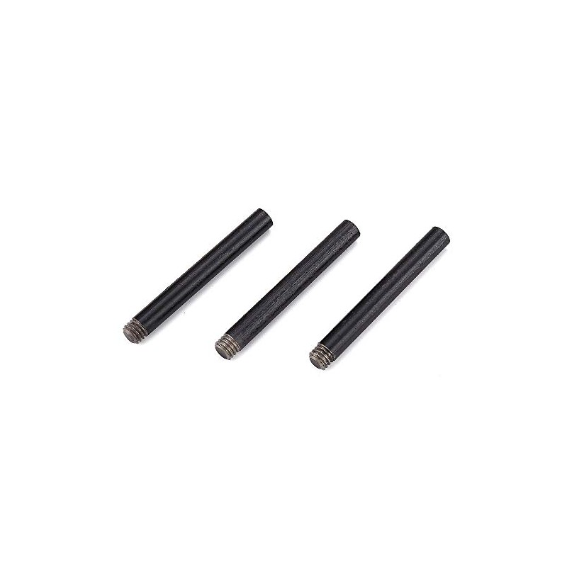 DOSMAMZ Pack of Three (3) 1/4” Threaded Ferro Rods Flint