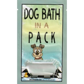 DOG BATH IN A PACK - Largest Bath and Grooming Dog Wipes - Individual PacksNEW Perfect for Travel or When on the GO 10ct.