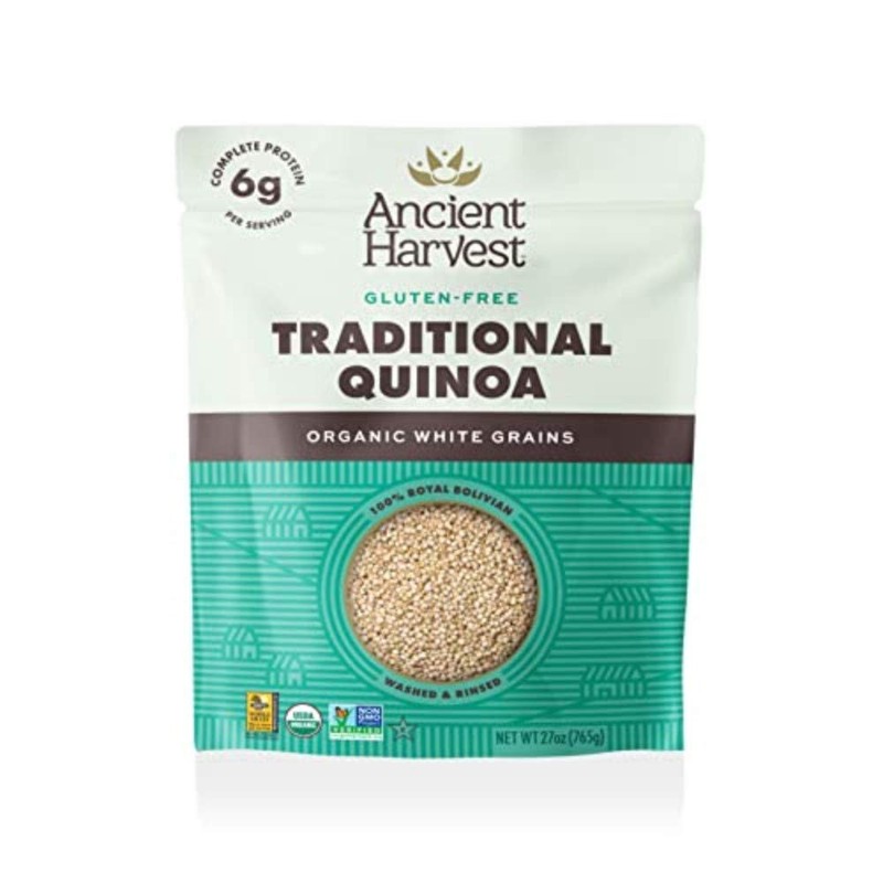 Ancient Harvest Organic Quinoa, Traditional, 27 oz. Bag, Essential Gluten-Free