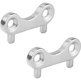 2Pcs Silver Marine Boat Gas Cap Key Stainless Steel Gas Water Fuel Tank Fill Filler Tool Marine Yacht Boat Accessories, Boat Deck Hardware