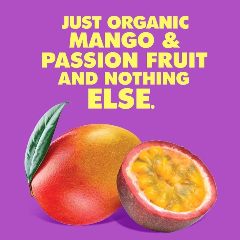 SOLELY Organic Fruit Gummies Variety Pack, Mango, Orange, Guaba, and