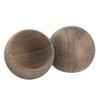 uxcell 2Pcs Wood Essential Oil Diffuser, Black Walnut Wobble Car