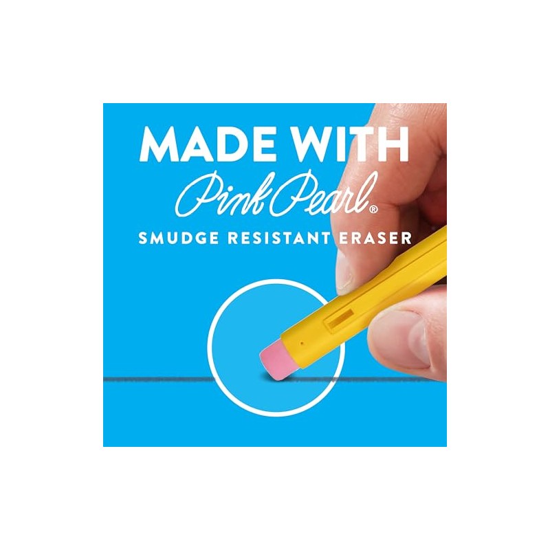 Paper Mate Sharpwriter 0.7 mm Mechanical Pencils, Yellow Barrel -