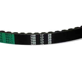 Chanoc 788 17 28 CVT Drive Belt for 2 Stroke 50cc 1PE40QMB Engine Scooter ATV Moped One Piece