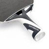 Cornilleau Unisex-Erwachsene Nexeo 70 Outdoor Tischtennisschläger, schwarz/weiß