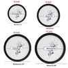 alfyng Round Photo Frame Wooden Wall Hanging Picture Frames for