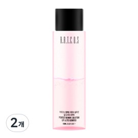 Artcos Perfect Remove Solution Lip & Eye Remover, 100ml, 2 pieces / 아트코스 펄펙트 리무브 솔루션 립 & 아이 리무버, 100ml, 2개
