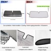 Windshield Sunshade for Hummer H3 2005-2009 Accessories Front Window Sun