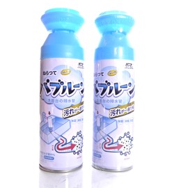 Unloshe 2 Foam Drain Cleaner, Drain Foam Cleaner, Powerful Foaming Sink Drain Cleaner