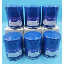 Struggling 6pcs PF63 PF63F Engine Oil Filter For Ford F-150 F-250 F-350 F450 V8 V6,Replaces FL500SB12 AA5Z6714A 12707246 12731742 ZZC423802 PSL542 Baldwin B7449