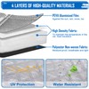 Komsepor RV Windshield Cover Compatible with Ford E450 Class C