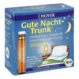 Hoyer Good Night Drinking Ampoules 10 x 10 ml