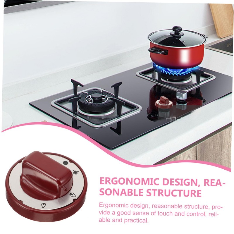 CAXUSD Stove Control Knob Replacement Durable Ergonomic Design Gas Range