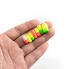 Alwonder 100 Pk Bulk Fishing Rig Floats, Yellow, Small Size