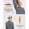 baleaf Long Sleeve Shirts for Women Mock Turtleneck Tops Thermal