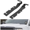 Nilight Ditch Light Brackets Hood Hinges Mount Brackets for Auxiliary