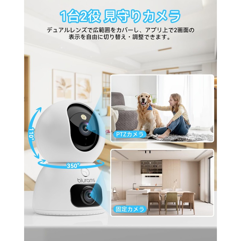 Pet Camera, Surveillance Camera, Security Camera, Indoor, Answering Machine, Blurams,
