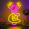 ENUOLI Microphone Neon Sign Dimmable Led Roke Party Lights for