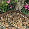 VINICS Large Unpolished Bulk Pebbles 20lbs, 3-4 Inch Black River