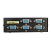 DEEIRAO VGA Switch Box, 4 Port 15 Pin Female (4