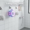 HEYSONG Waterproof Shower Bluetooth Speaker, Durable & Portable with Clear