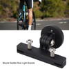 Bicycle Saddle Rear Light Bracket Seatpost Mount Rail LED Lamp