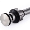 11/4'' Size Matte Black Plastic Basin Pop up Drain With