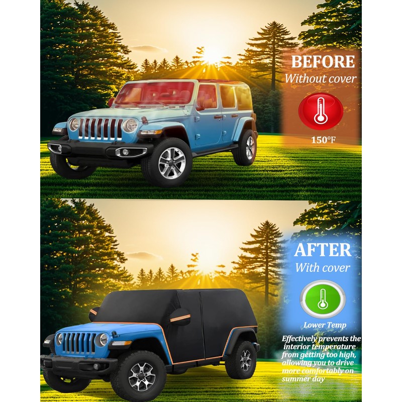 AUPZIMI Gladiator Cab Cover for Jeep Gladiator Cab Cover 4