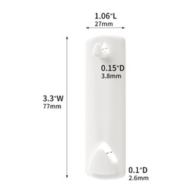 Picture Hangers for Sawtooth/Wire Back Frames, 8 Sawtooth Picture Hangers/Wire Back Hangers, 12 Large Removable Adhesive Strips, Damage Free Picture Hanging Hooks Heavy Duty, No Nails Picture Hooks