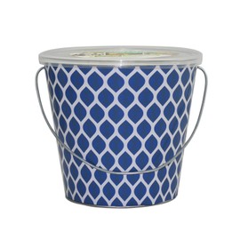 Patio Essentials 21092GEO2 Citronella Candle, Blue/Red/Yellow