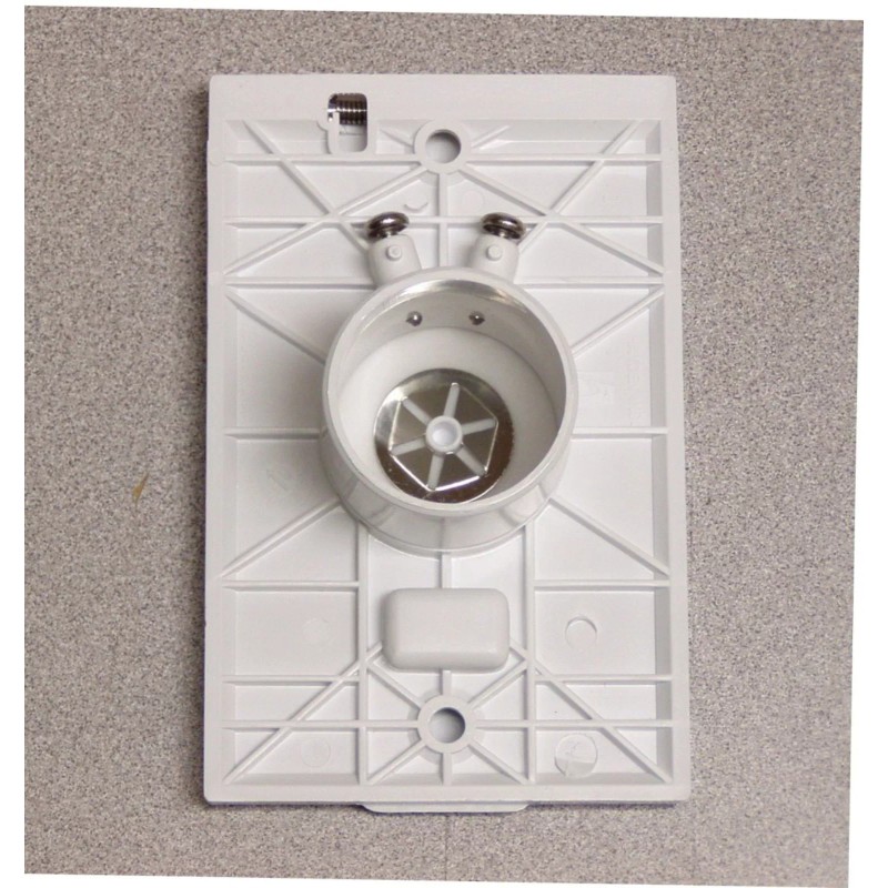 Hayden 2000 White Wall Inlet Valve for Central Vacuum