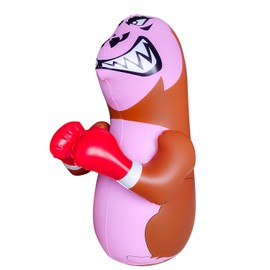 SUNSHINEMALL Punch Bag for Children Boxing Dummy Inflatable Cool Fun Toy for Boys Sports Gifts Outdoor Activities Yard Games