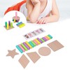 Wooden Tower Stacking Game Wooden Montessori Building Blocks Educational Desktop