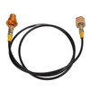 CO2 Tank Adapter Hose 60 Inch Brass ABS Soda Machine