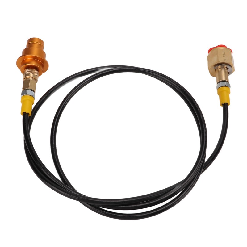 CO2 Tank Adapter Hose 60 Inch Brass ABS Soda Machine