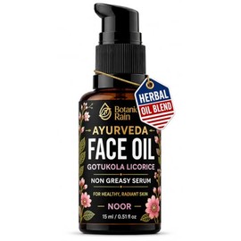 Ayurveda Aceite Facial Con Gotukola (Centella Asiática), Regaliz Y Vitamina C Natural, Aceite Facial Ayurvédico Para Mujeres Y Hombres, Productos Ayur