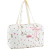 Coquette Bag with Ribbon Pearl Bow - Cute Bear Pattern