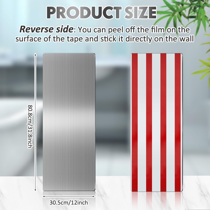 Gisafai 32 x 12 Inch Stainless Steel Hand Dryer Wall