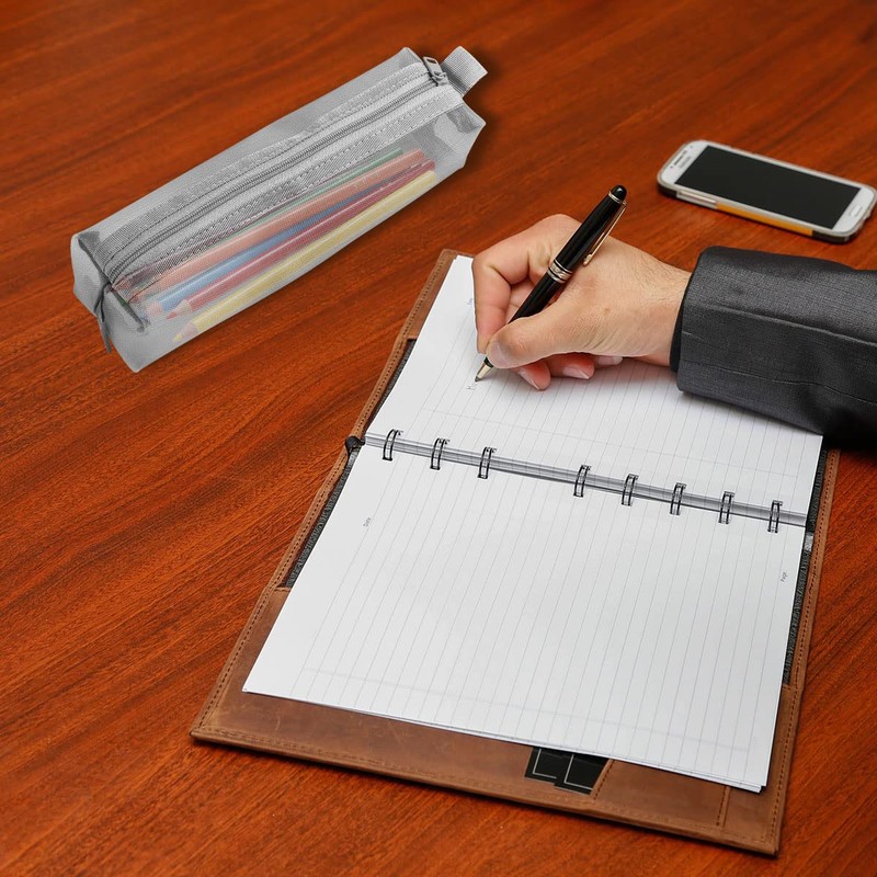 Jagowa Transparent Pencil Case - Simple and Creative Document Storage