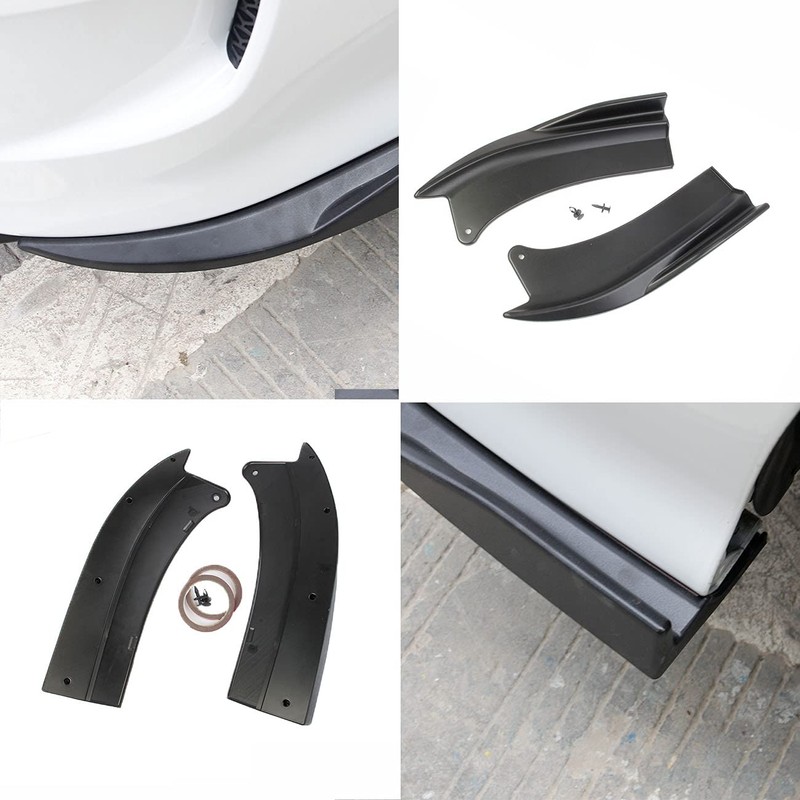 Car Rear Bumper Spoiler Bumpers Lip Diffuser Splitter Protector for