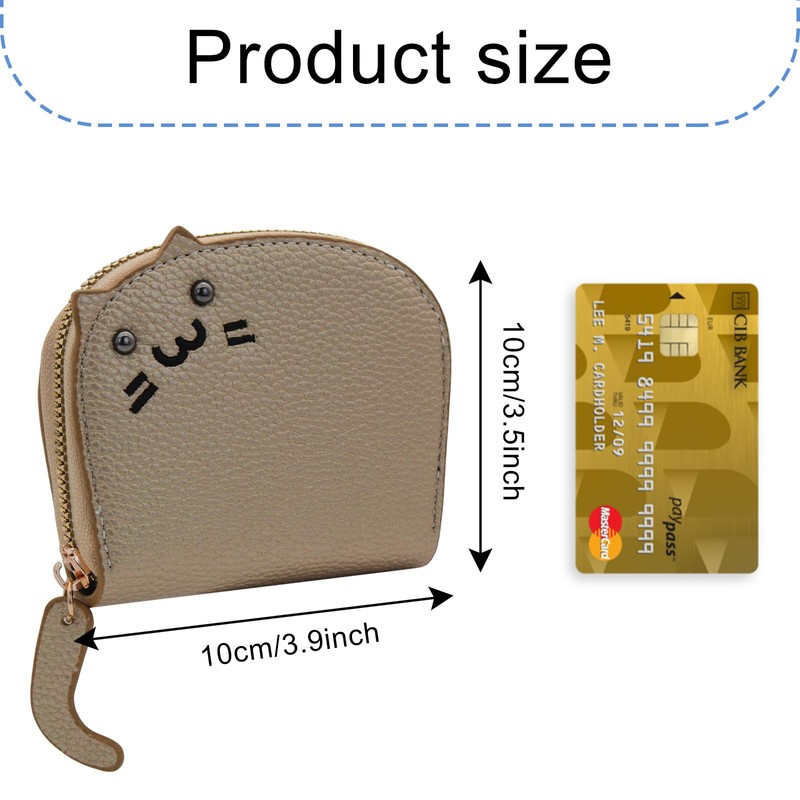 AfitLulu Small Purses for Women, Card Wallet Accordian Credit Card