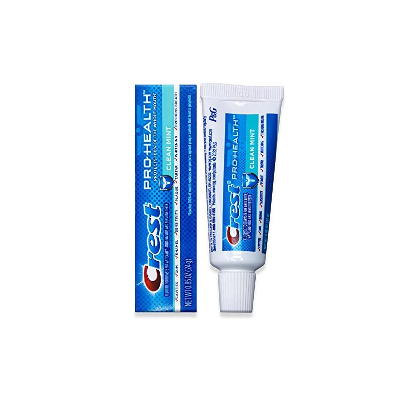 Crest 037000995609 Pro-Health Clean Mint Toothpaste, Smooth Formula 0.85 Oz,