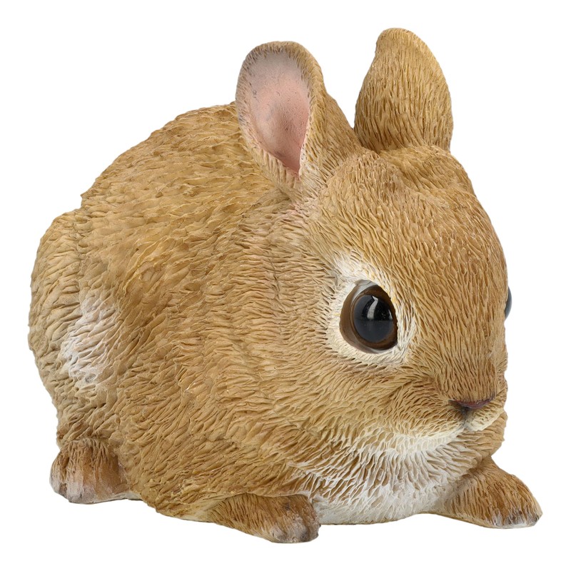 Figuren Shop GmbH Garden Rabbit Figurine - Weatherproof & Hand-Painted