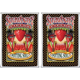 FoxFarm Strawberry Fields Fruiting & Flowering Potting Soil, 1.5cu ft (Pack of 2) – Use to Increase Blooms, Fruits, and Berries – Made for The Fruiting and Flowering Stages of Plants