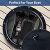 Smartmarine Marine Access Hatch Black Round Non Slip Boat Inspection