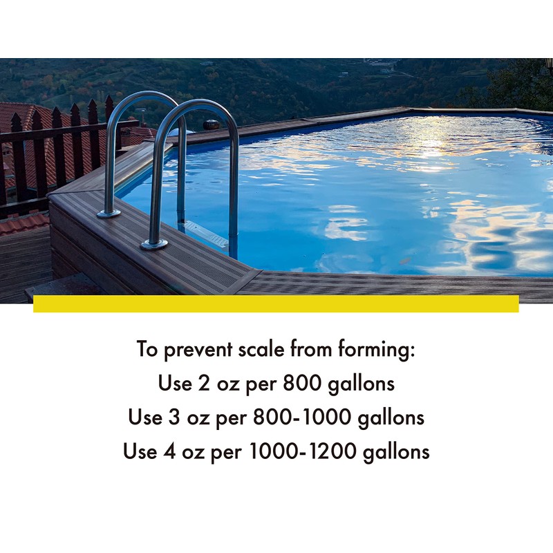 Spa & Hot Tub Scale Remover - Quart - Hot
