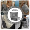 PEUJEW Travel Blanket, Soft 2-in-1 Airplane Blanket, 65x40 Inches, Travel