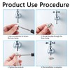 Jubilee Clips, Hose Clips, 20pcs Hose Clip Clamp 10-16mm Adjustable
