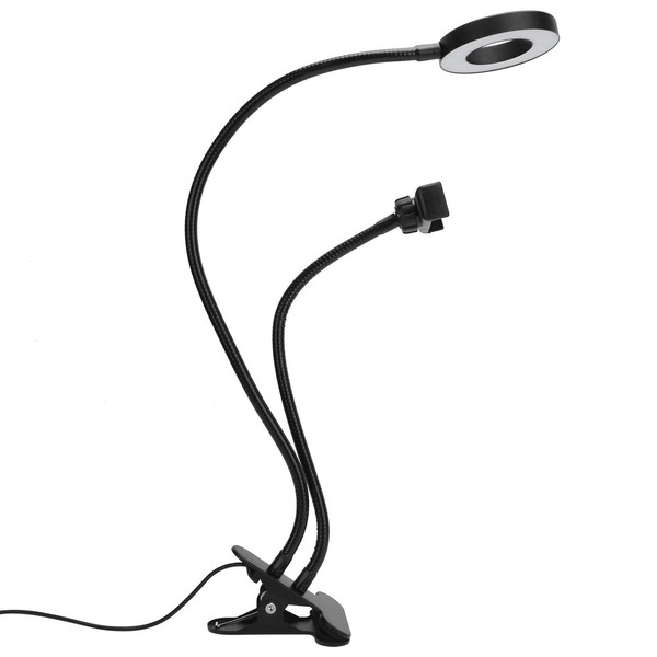 AUNMAS LED Ring Light, 2 in 1 Aluminium Alloy Selfie