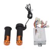 48V 800W Brushed Motor Controller with Yellow Grips Set Heat